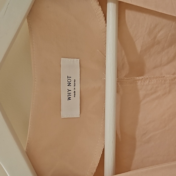 Vintage Blush Pink Wraparound Top - Picture 3 of 4